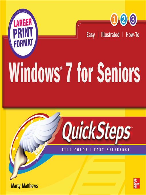 Title details for Windows 7 for Seniors by Marty Matthews - Available